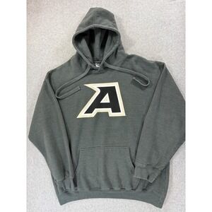 Army Black Knights Screened Logo Campus Hoodie Sweatshirt (Men's XL) Gray